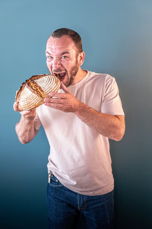 Portrait d’un membre de l’équipe en cuisine