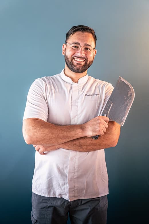 Portrait d’un membre de l’équipe en cuisine